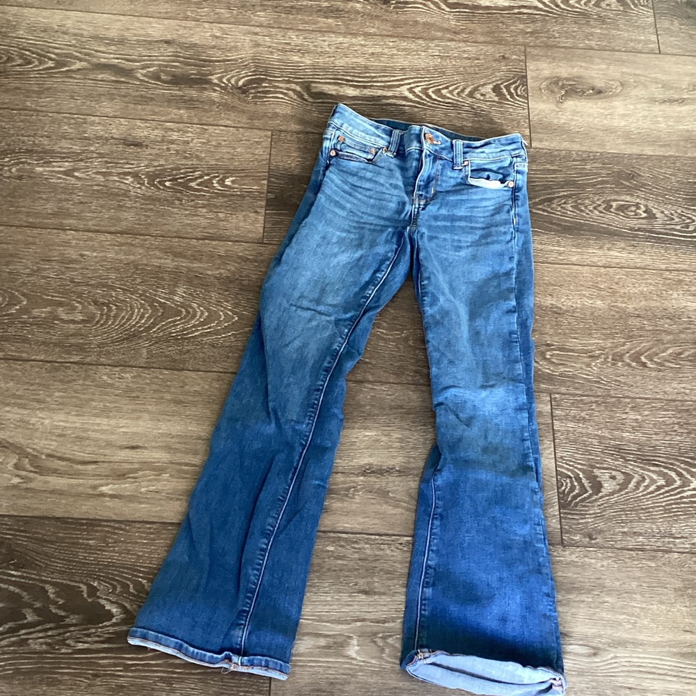 American Eagle Outfitters Blue Flare Jeans